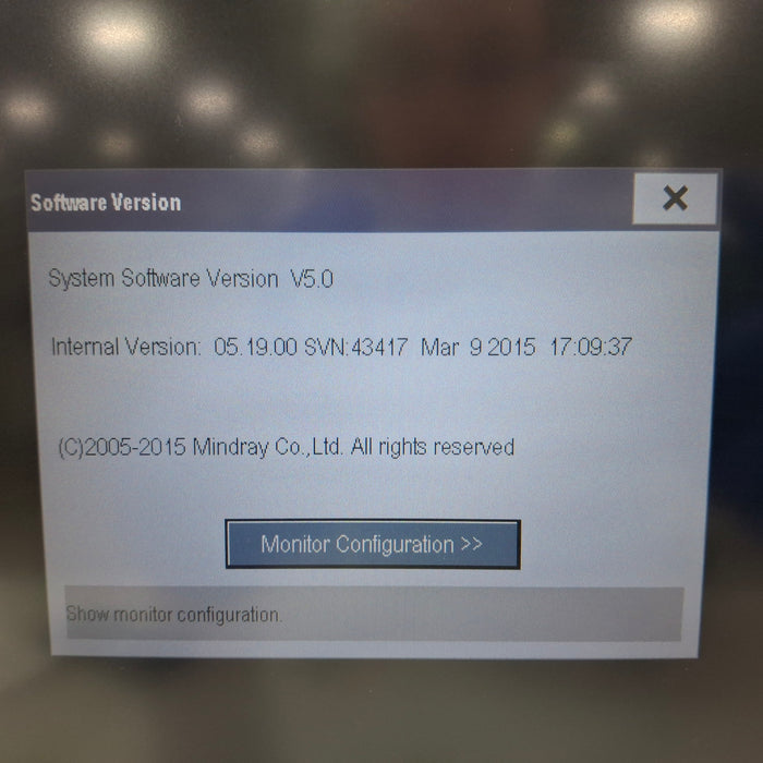 Mindray Passport 17M Patient Monitor