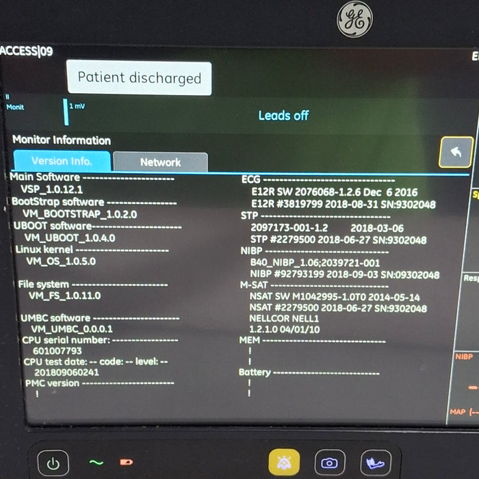 GE Healthcare GE Healthcare B125 Patient Monitor Patient Monitors reLink Medical