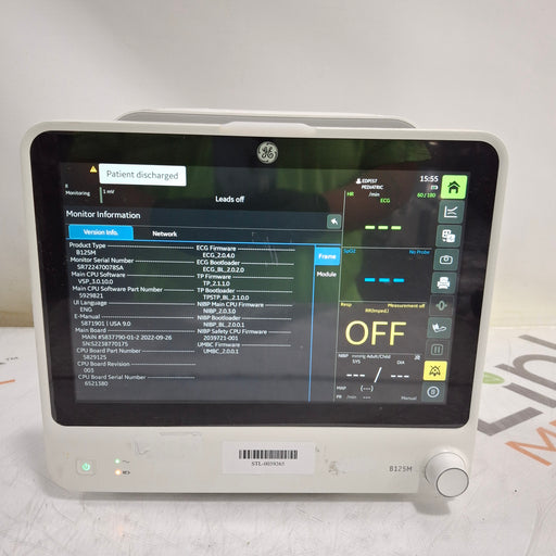 GE Healthcare GE Healthcare B125M Patient Monitor Patient Monitors reLink Medical