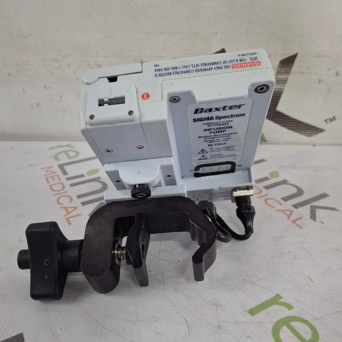 Baxter Baxter Sigma Spectrum 8.00.03 w/o Battery Infusion Pump Infusion Pump reLink Medical