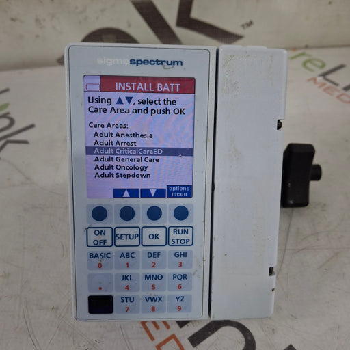 Baxter Baxter Sigma Spectrum 8.00.04 w/o Battery Infusion Pump Infusion Pumps reLink Medical