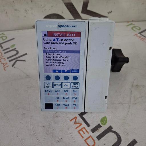 Baxter Baxter Sigma Spectrum 8.00.03 w/o Battery Infusion Pump Infusion Pumps reLink Medical