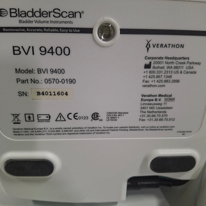 Verathon Medical, Inc Verathon Medical, Inc BVI 9400 Bladderscan Surgical Equipment reLink Medical