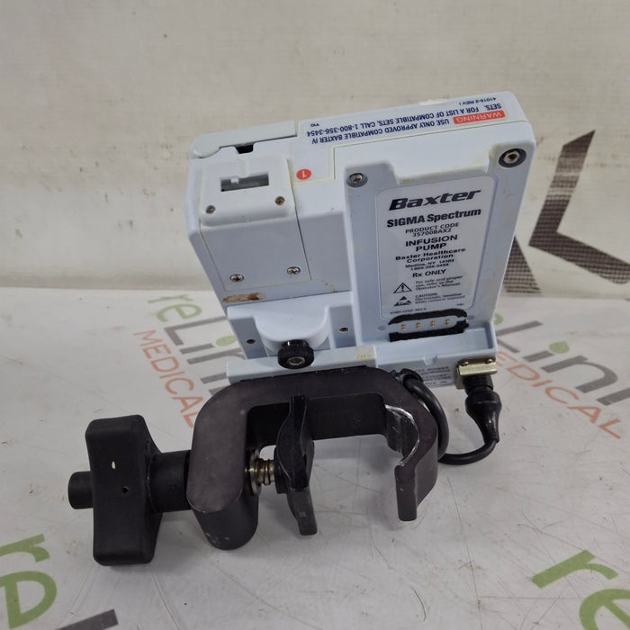 Baxter Sigma Spectrum 8.00.04 w/o Battery Infusion Pump