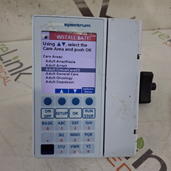 Baxter Sigma Spectrum 8.01.00 w/o Battery Infusion Pump