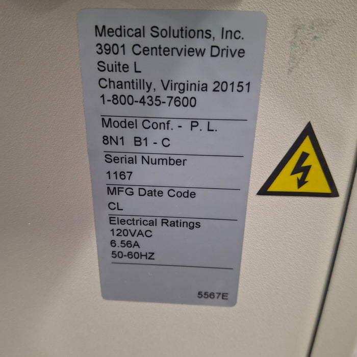 Medical Solutions 8N1 B1-C Fluid Warming System