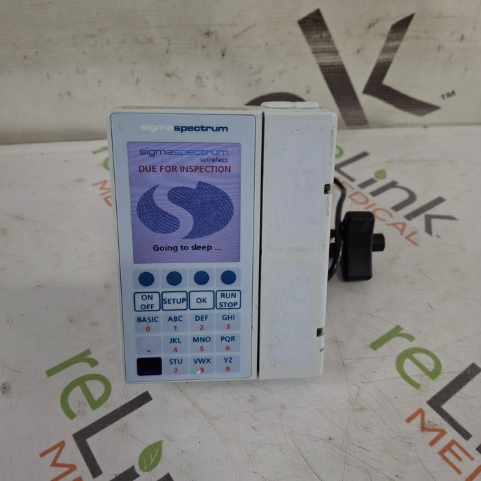 Baxter Baxter Sigma Spectrum 8.00.03 w/o Battery Infusion Pump Infusion Pumps reLink Medical
