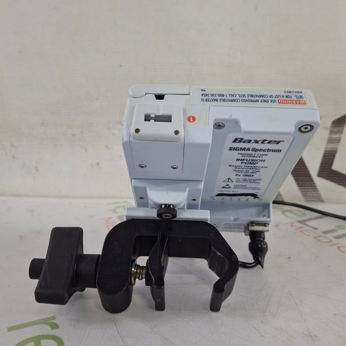 Baxter Baxter Sigma Spectrum 8.00.03 w/o Battery Infusion Pump Infusion Pump reLink Medical