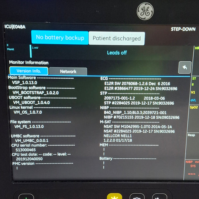 GE Healthcare GE Healthcare B105 Patient Monitor Patient Monitors reLink Medical