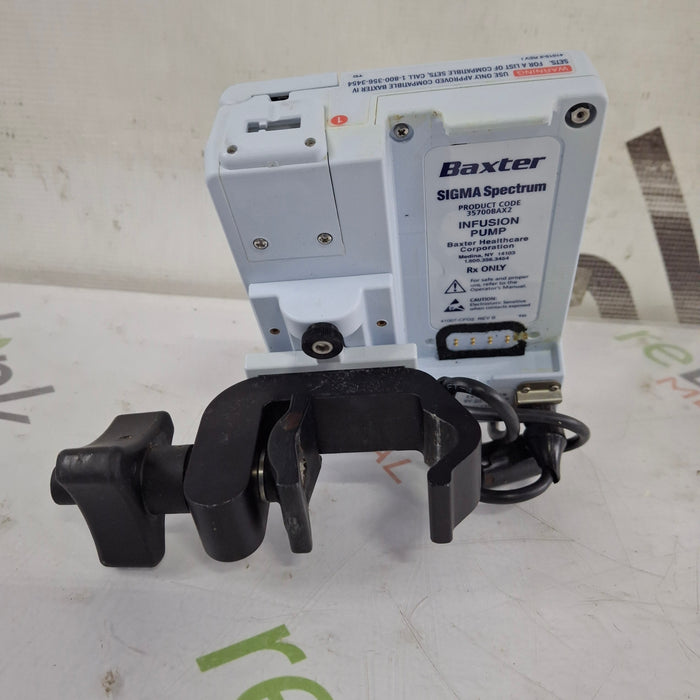 Baxter Sigma Spectrum 8.00.05 w/o Battery Infusion Pump