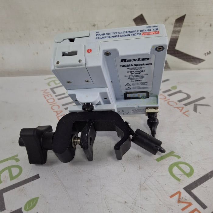 Baxter Baxter Sigma Spectrum 8.00.04 w/o Battery Infusion Pump Infusion Pump reLink Medical