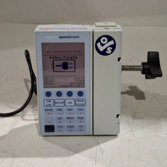 Baxter Baxter Sigma Spectrum 6.05.13 without Battery Infusion Pump Infusion Pump reLink Medical