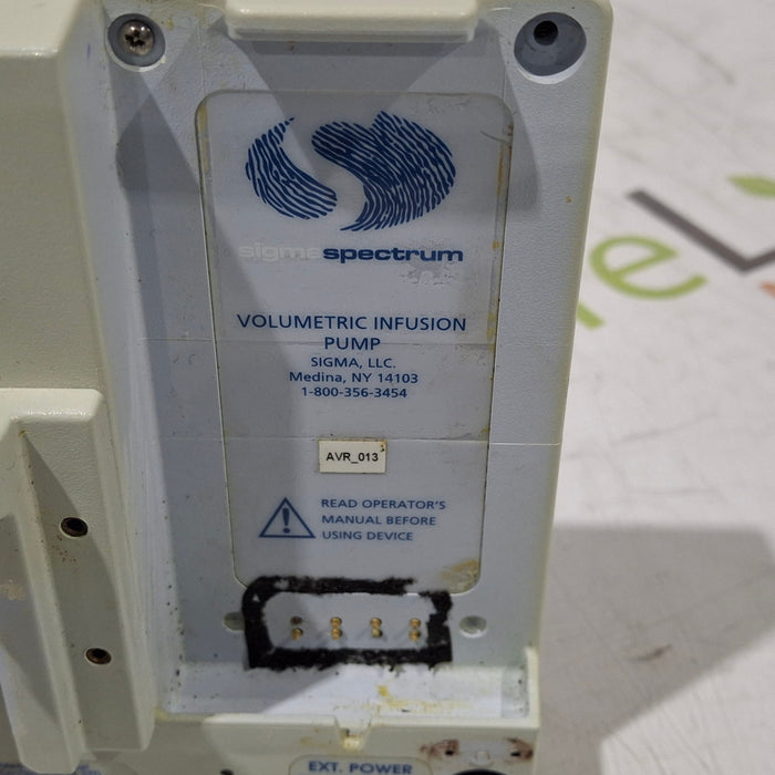 Baxter Baxter Sigma Spectrum w/ A/B/G/N Battery Infusion Pump Infusion Pump reLink Medical