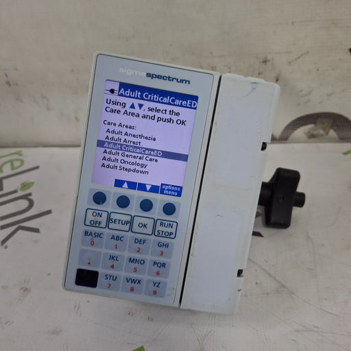 Baxter Baxter Sigma Spectrum 8.01.00 w/o Battery Infusion Pump Infusion Pump reLink Medical