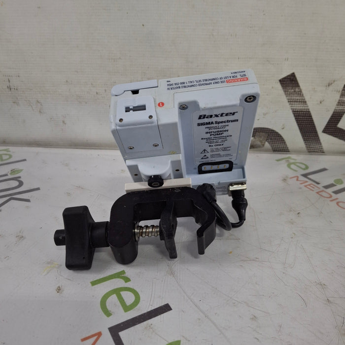 Baxter Baxter Sigma Spectrum 8.01.00 w/o Battery Infusion Pump Infusion Pump reLink Medical