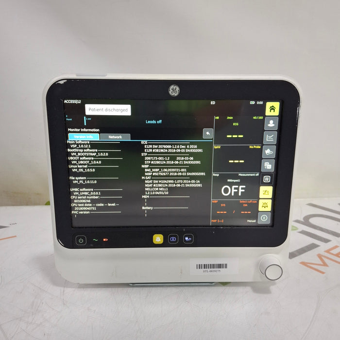 GE Healthcare GE Healthcare B125 Patient Monitor Patient Monitors reLink Medical