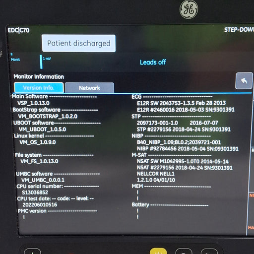 GE Healthcare GE Healthcare B125 Patient Monitor Patient Monitors reLink Medical