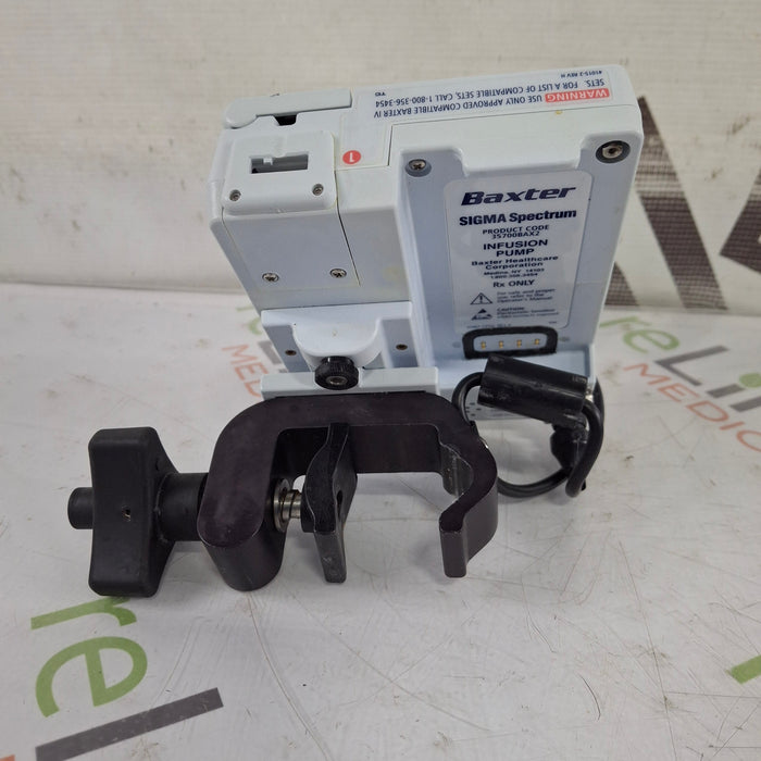Baxter Baxter Sigma Spectrum 8.01.00 w/o Battery Infusion Pump Infusion Pumps reLink Medical