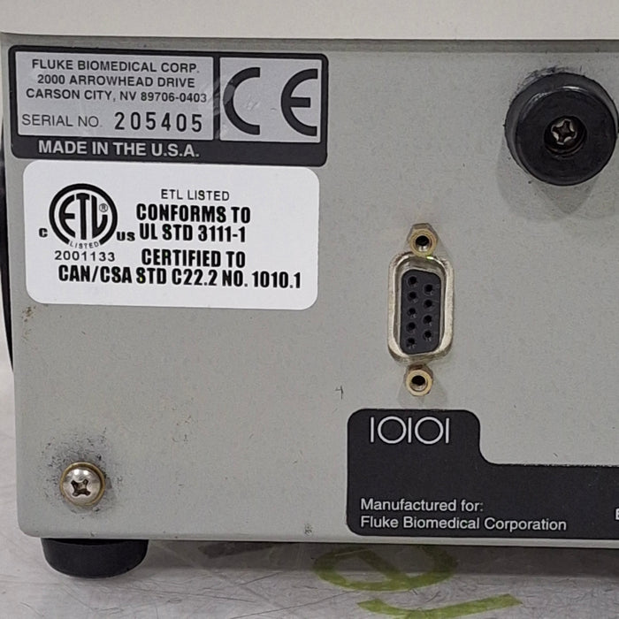 Fluke Fluke VT PLUS Gas Flow Analyzer Test Equipment reLink Medical