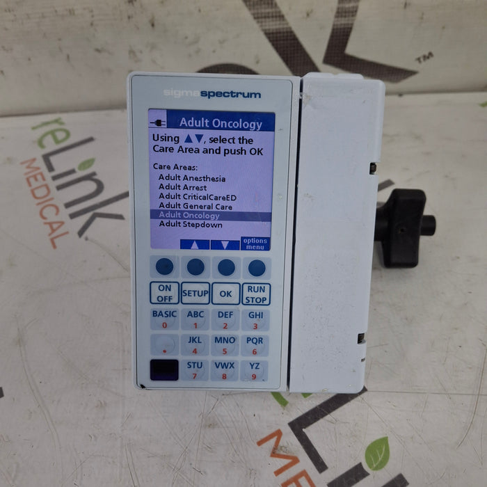 Baxter Baxter Sigma Spectrum 8.00.05 w/o Battery Infusion Pump Infusion Pump reLink Medical