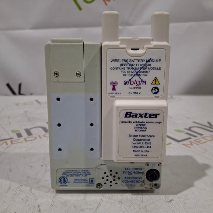 Baxter Sigma Spectrum w/ A/B/G/N Battery Infusion Pump