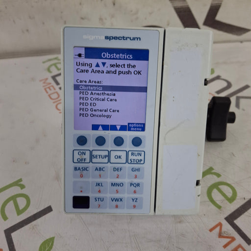 Baxter Baxter Sigma Spectrum 8.00.03 w/o Battery Infusion Pump Infusion Pump reLink Medical