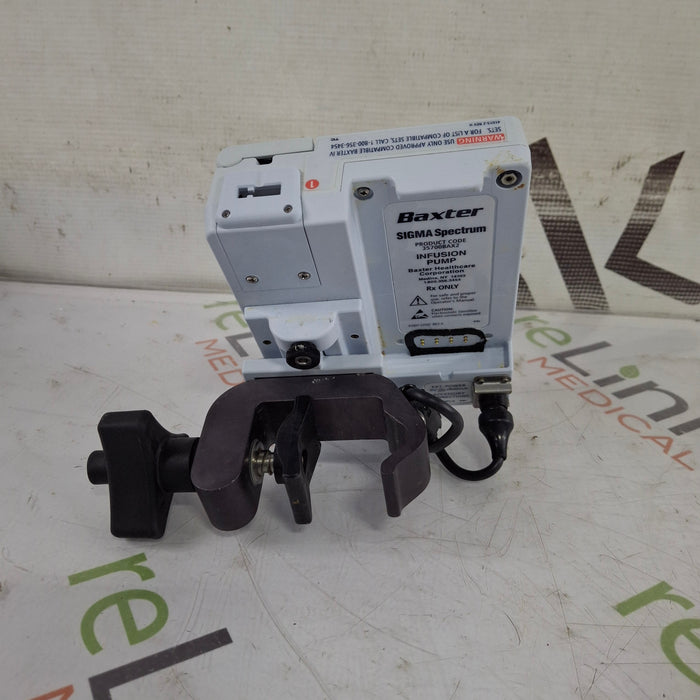 Baxter Baxter Sigma Spectrum 8.01.00 w/o Battery Infusion Pump Infusion Pump reLink Medical