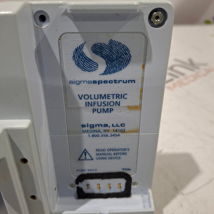 Baxter Baxter Sigma Spectrum w/ A/B/G/N Battery Infusion Pump Infusion Pump reLink Medical