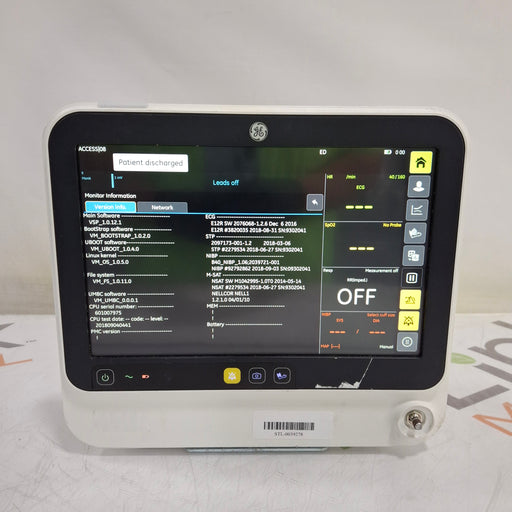GE Healthcare GE Healthcare B125 Patient Monitor Patient Monitors reLink Medical