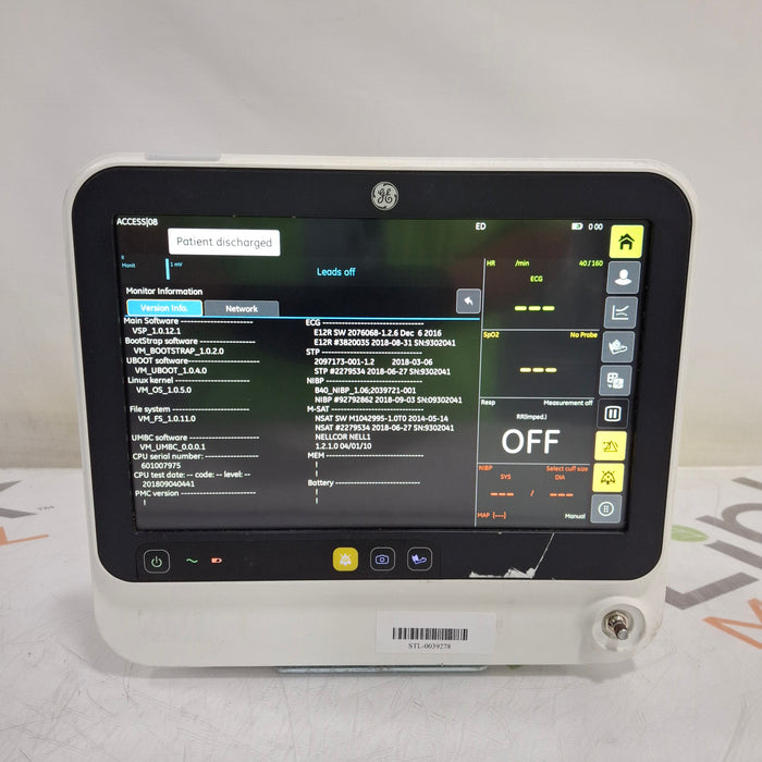 GE Healthcare GE Healthcare B125 Patient Monitor Patient Monitors reLink Medical