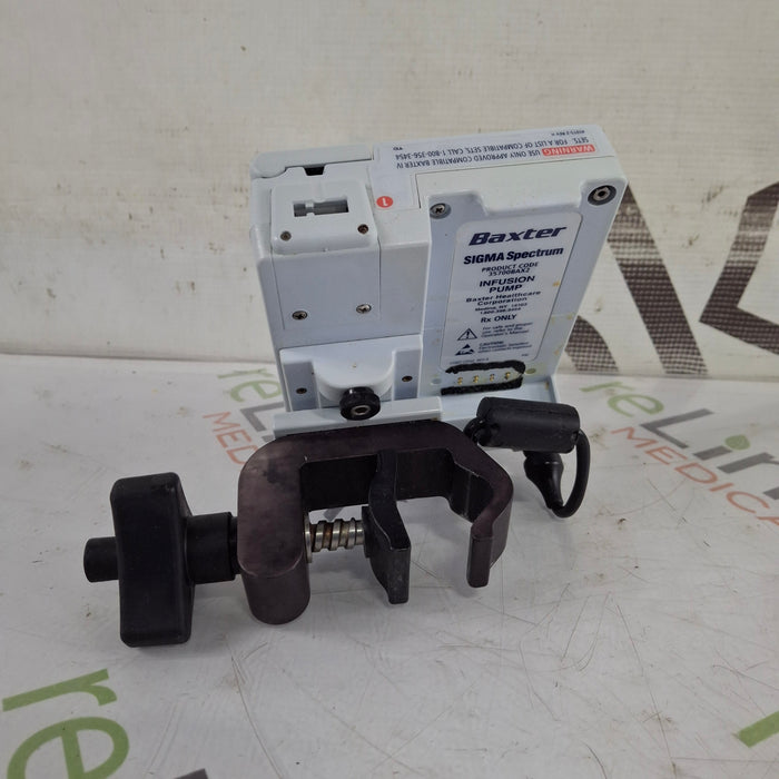 Baxter Baxter Sigma Spectrum 8.01.00 w/o Battery Infusion Pump Infusion Pump reLink Medical