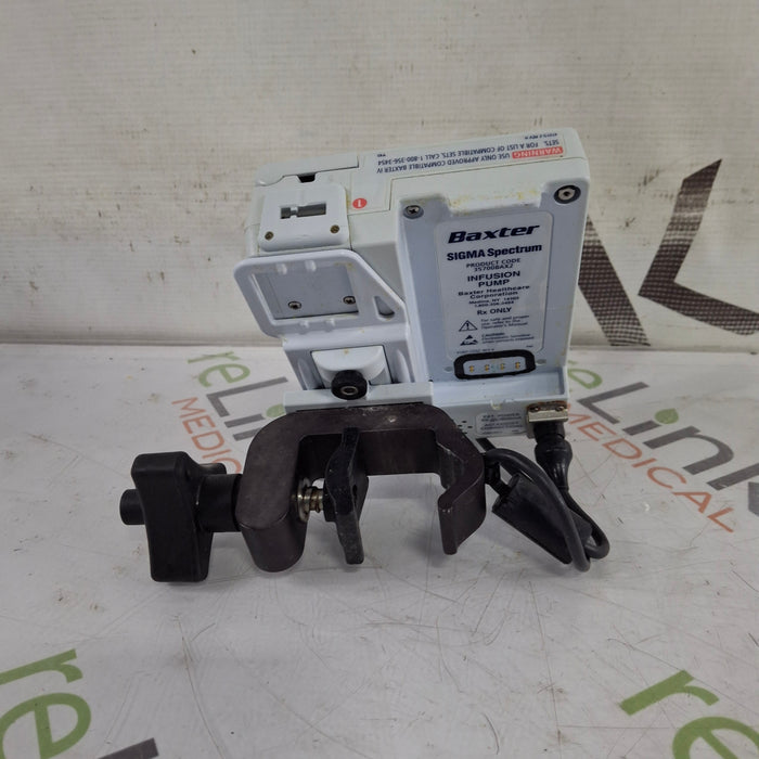 Baxter Sigma Spectrum 8.00.04 w/o Battery Infusion Pump
