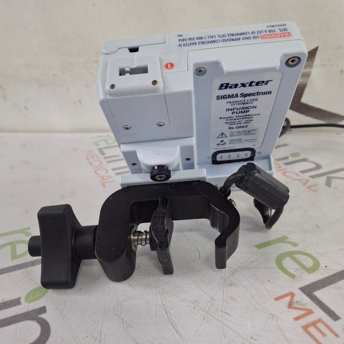 Baxter Baxter Sigma Spectrum 8.00.04 w/o Battery Infusion Pump Infusion Pump reLink Medical