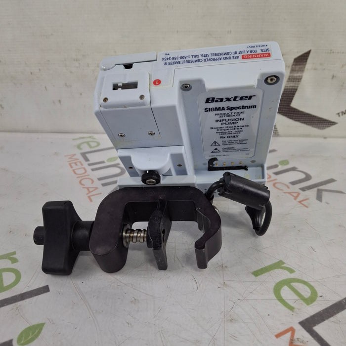 Baxter Baxter Sigma Spectrum 8.01.00 w/o Battery Infusion Pump Infusion Pump reLink Medical