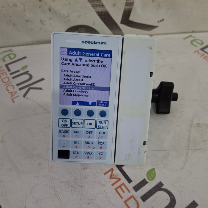 Baxter Sigma Spectrum 8.01.00 w/o Battery Infusion Pump