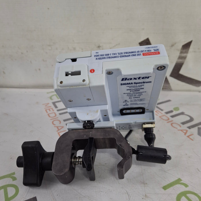 Baxter Sigma Spectrum 8.01.00 w/o Battery Infusion Pump