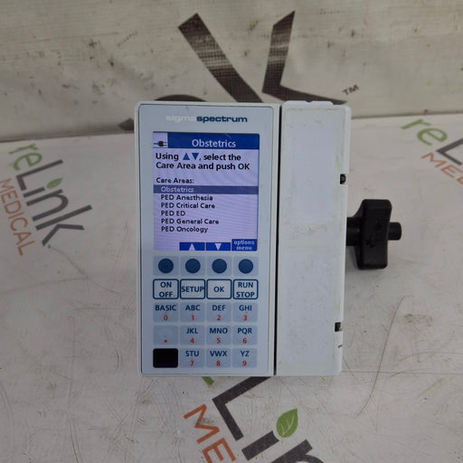 Baxter Baxter Sigma Spectrum 8.01.00 w/o Battery Infusion Pump Infusion Pump reLink Medical