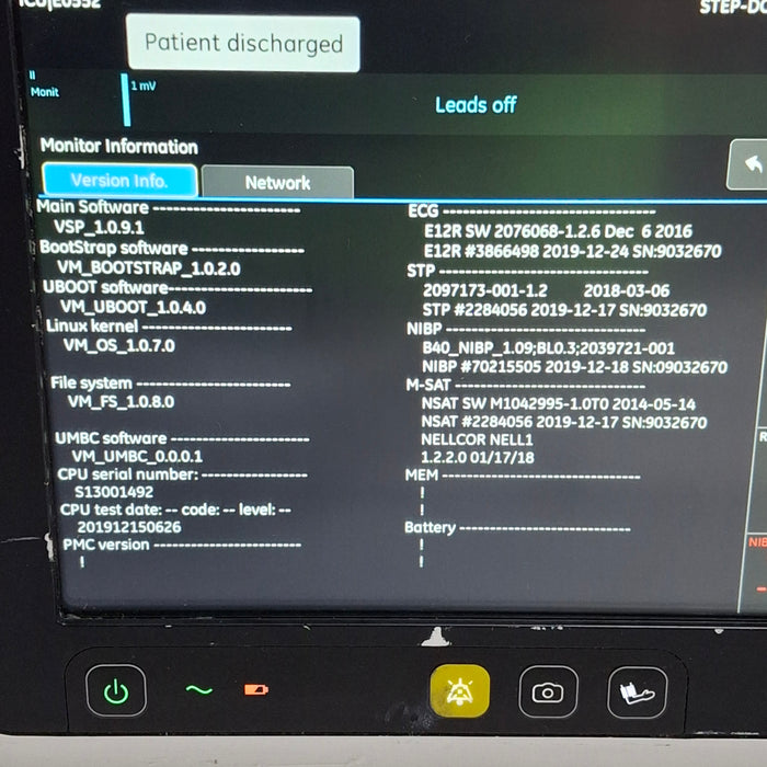 GE Healthcare B105 Patient Monitor