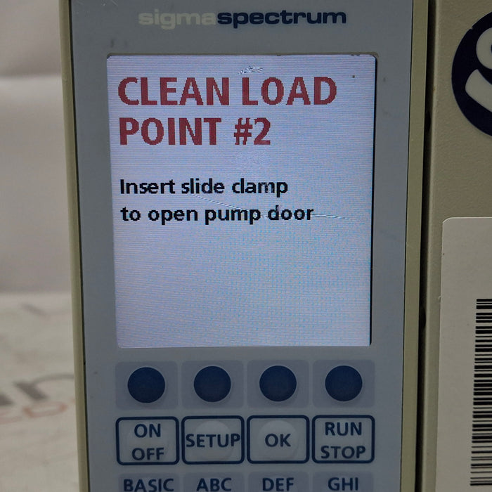 Baxter Baxter Sigma Spectrum 6.05.13 with A/B/G/N Battery Infusion Pump Infusion Pumps reLink Medical
