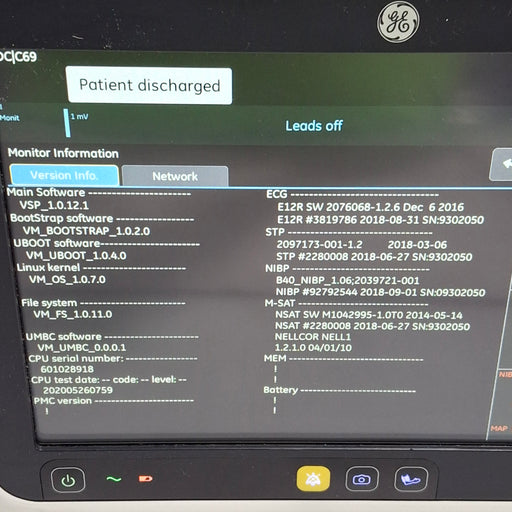 GE Healthcare GE Healthcare B125 Patient Monitor Patient Monitors reLink Medical