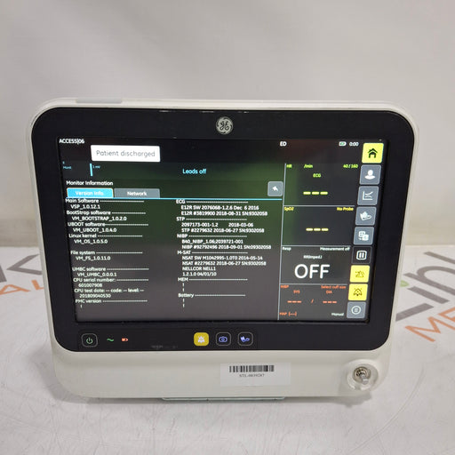 GE Healthcare GE Healthcare B125 Patient Monitor Patient Monitors reLink Medical