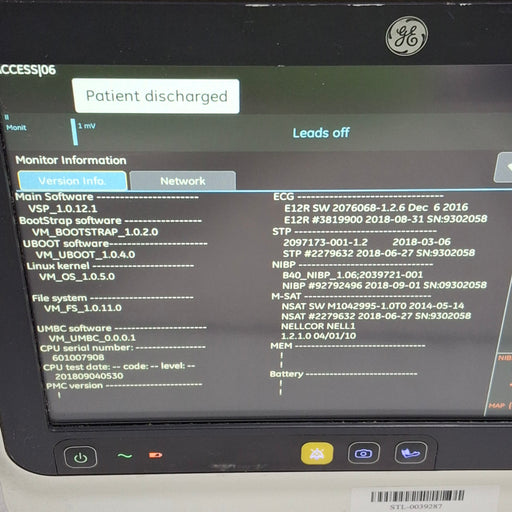 GE Healthcare GE Healthcare B125 Patient Monitor Patient Monitors reLink Medical