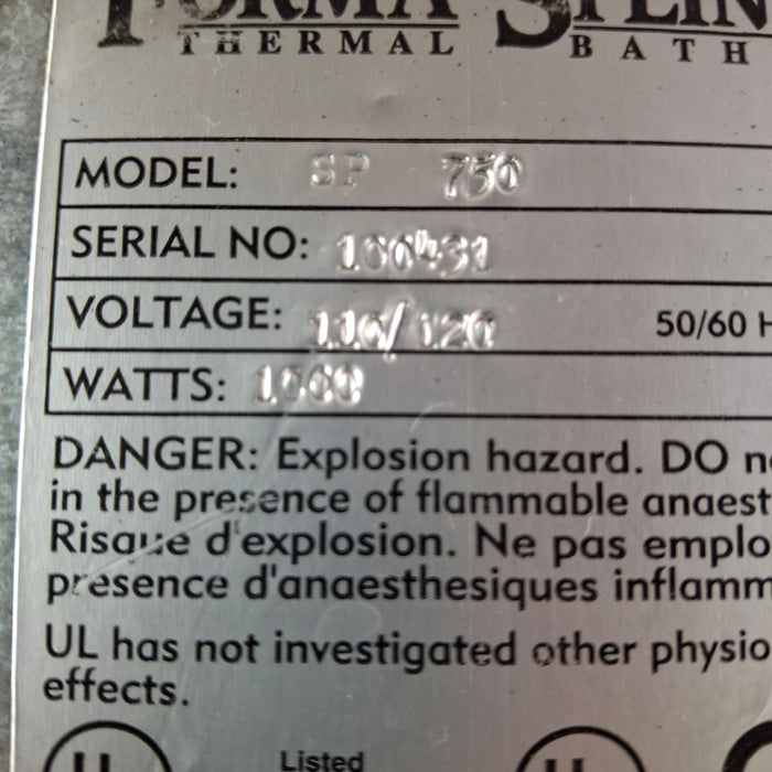 Thermo-Electric Thermo-Electric Forma-Splint 750 Water Bath Research Lab reLink Medical