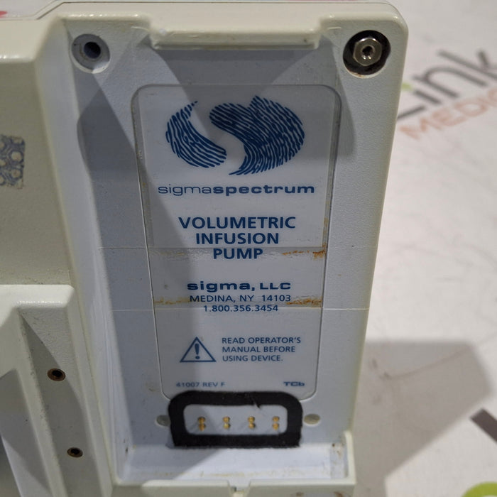 Baxter Baxter Sigma Spectrum w/ A/B/G/N Battery Infusion Pump Infusion Pumps reLink Medical