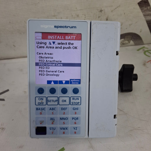 Baxter Baxter Sigma Spectrum 8.01.00 w/o Battery Infusion Pump Infusion Pump reLink Medical