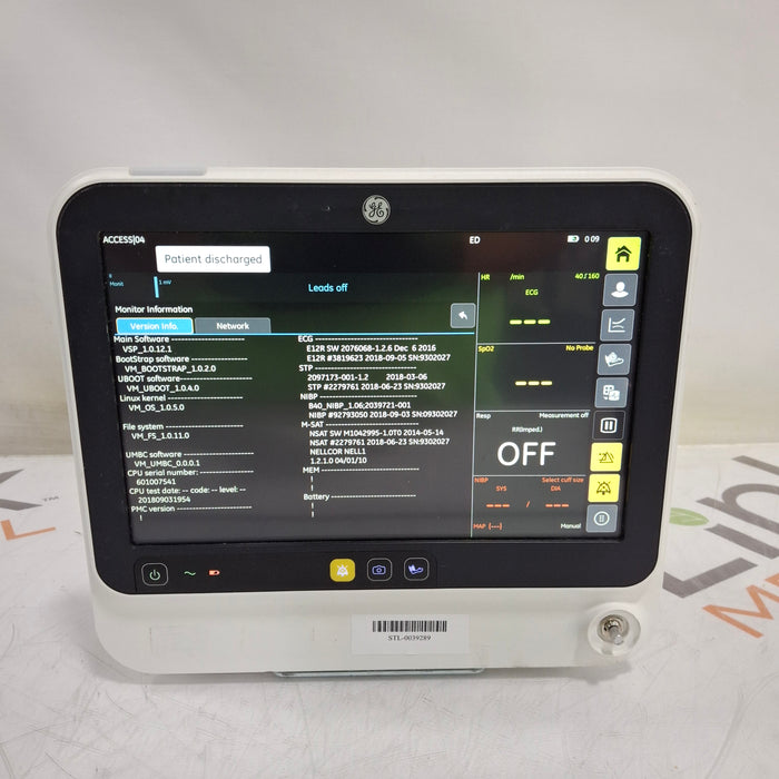 GE Healthcare GE Healthcare B125 Patient Monitor Patient Monitors reLink Medical