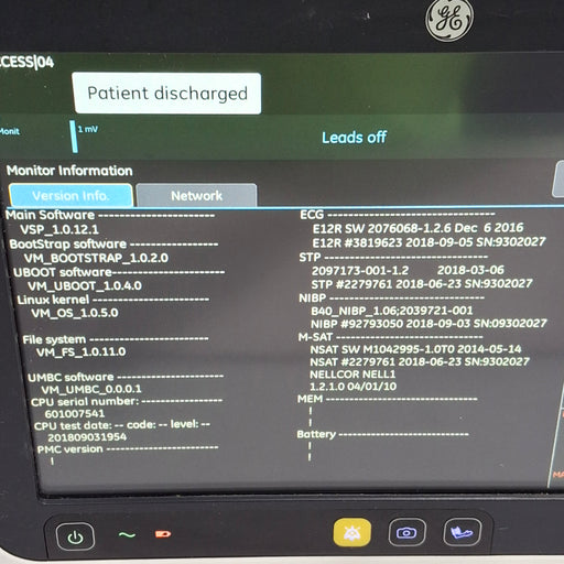 GE Healthcare GE Healthcare B125 Patient Monitor Patient Monitors reLink Medical