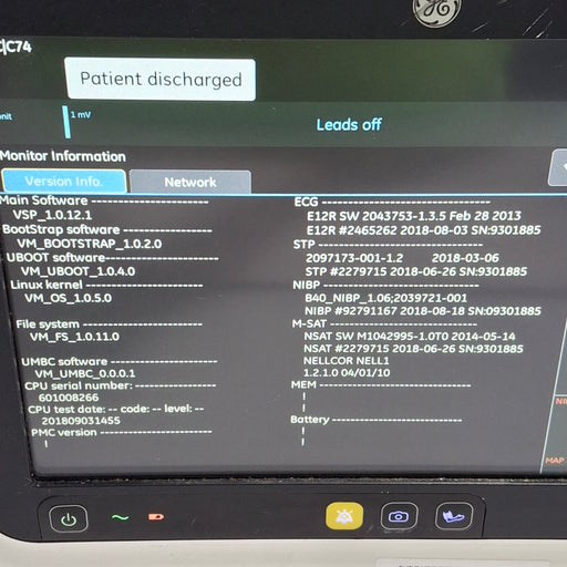 GE Healthcare GE Healthcare B125 Patient Monitor Patient Monitors reLink Medical