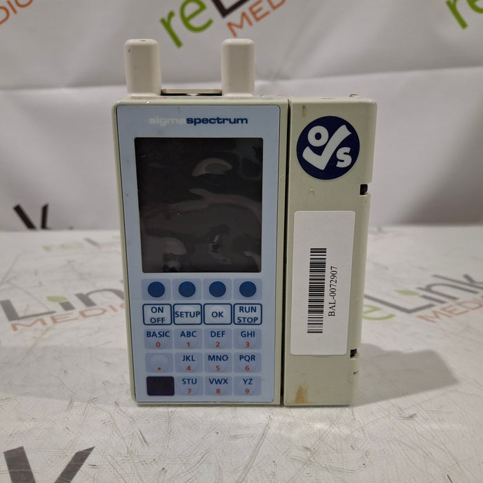 Baxter Sigma Spectrum w/ A/B/G/N Battery Infusion Pump