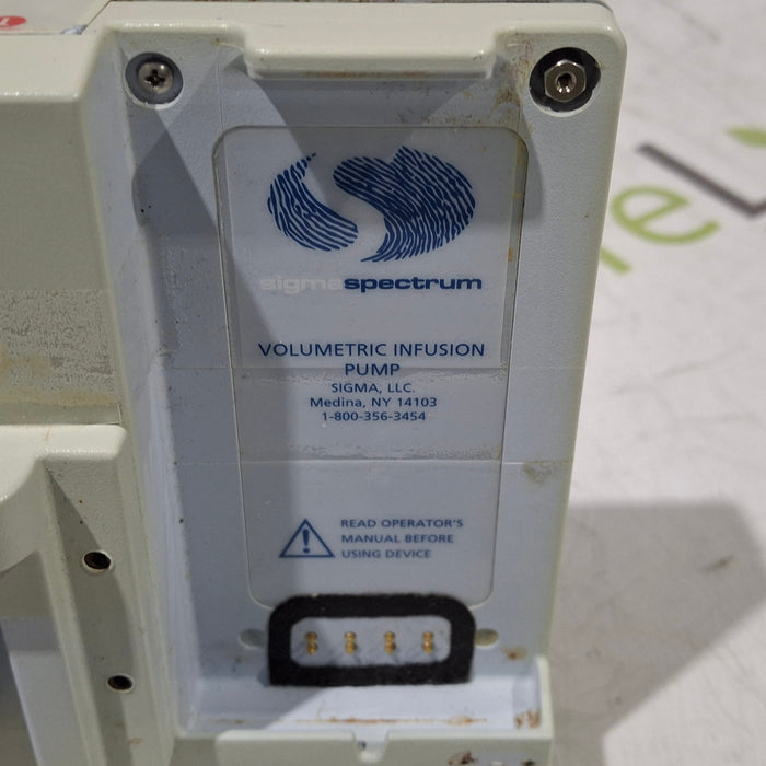 Baxter Sigma Spectrum w/ A/B/G/N Battery Infusion Pump